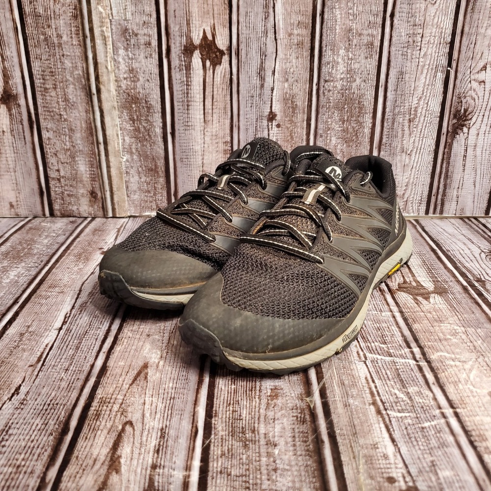 MERRELL Women's Bare Access XTR Black Trail Running Sneakers Shoes Size 8